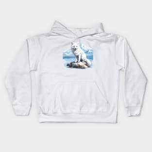 Arctic Fox Kids Hoodie